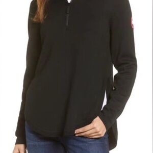CANADA GOOSE Women's 1/4 Zip Fairhaven Sweater